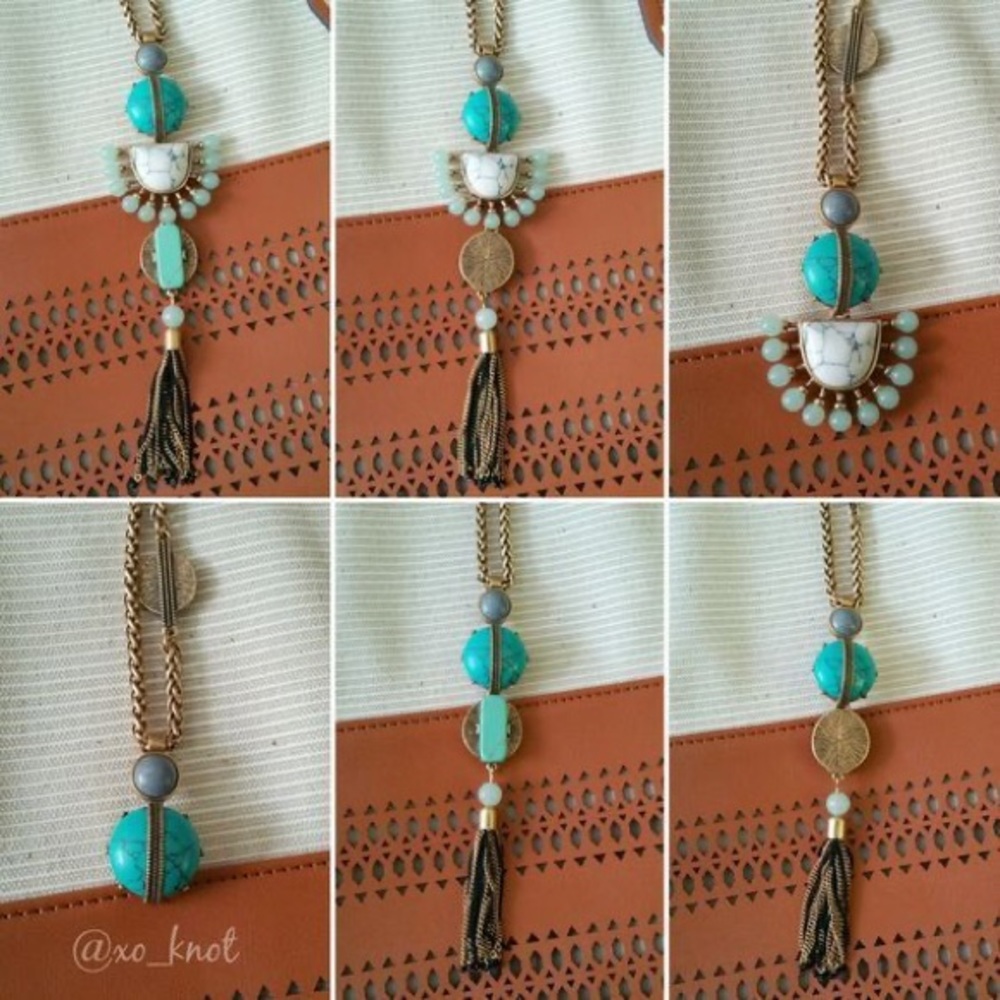 Stella & Dot Totem Tassel Necklace